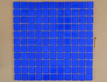 Mozaika skleněná modrá