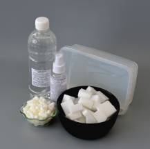Mýdlová hmota, materiály pro výrobu glycerinových mýdel