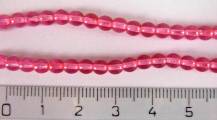 Perly (kuličky) světle růžové 50 ks odstín pk67282
