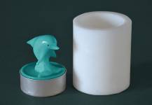 Silikonová forma čajovka - Delfín