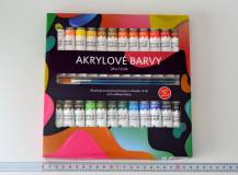 Akrylové barvy 24 x 12 ml