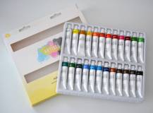 Akrylové barvy Artiste 24 x 12 ml