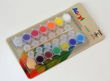 Akrylové barvy Primo sada 14 x 4,5 ml