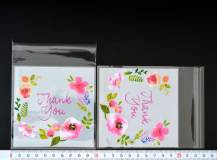 Celofánový sáček s potiskem - Thank You ROSE