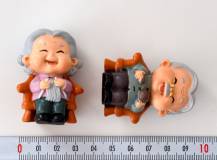 Dekorační figurka - Babička a Dědeček