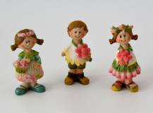 Dekorační figurka - Jarní děti
