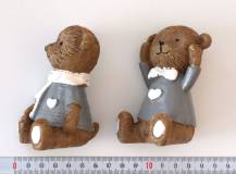 Dekorační figurka - Medvídek hnědý