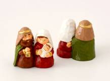 Dekorační figurka - Svatá rodina BAREVNÁ