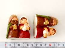 Dekorační figurka - Svatá rodina BAREVNÁ