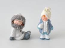 Dekorační figurky - Děti v zimě
