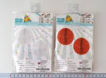 Dekorační lampion MALÝ prům. 15 cm - 2 ks