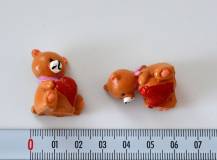 Dekorační mini figurka - Medvídek