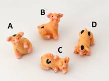 Dekorační mini figurka - Prasátko