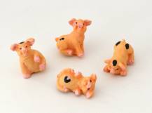 Dekorační mini figurka - Prasátko
