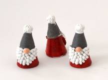 Dekorační mini figurka - Vánoční skřítek
