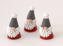 Dekorační mini figurka - Vánoční skřítek