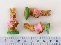 Dekorační mini figurka - Velikonoční zajíček 1