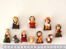 Dekorační MINI figurky do betlému - SVATÁ RODINA