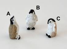 Dekorační mini figurky - Tučňák