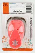 Děrovačka 16 mm - SNĚHOVÁ VLOČKA 4