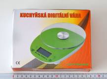 Digitální kuchyňská váha 1g - 5kg