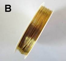 Drátek barevný - 0,5 mm, délka 9 m
