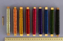 Drátek barevný prům. 0,5 mm na dřevěné tyčince