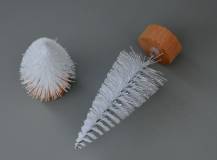 Drátěný stromeček 10 cm - BÍLÝ
