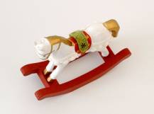 Dřevěná dekorace - Houpací koníček MALÝ