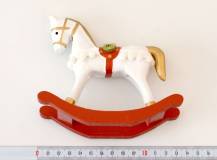 Dřevěná dekorace - Houpací koníček MALÝ