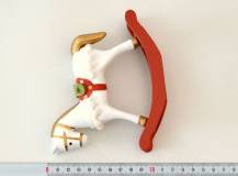 Dřevěná dekorace - Houpací koníček MALÝ