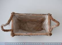 Dřevěná dekorace - Závěsný truhlík 11 x 20 cm