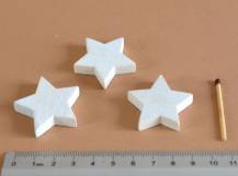 Dřevěné hvězdičky prům. 3,5 cm