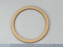Dřevěný výřez na lapače - Kruh 18 cm