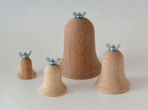 Dřevěný zvoneček STŘEDNÍ - forma pro pedig
