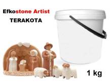 EFKOSTONE Artist TERAKOTA - keramická licí hmota 1 kg