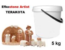 EFKOSTONE Artist TERAKOTA - keramická licí hmota 5 kg