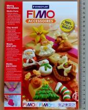 Forma na Fimo, ozdoby z parafínu, mýdla a pod. - VÁNOCE