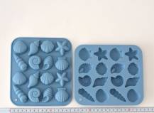 Forma pryžová - MUŠLE - 1 plato - 16 ks