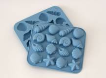 Forma pryžová - MUŠLE - 1 plato - 16 ks
