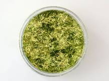 Glitry - Čárky dl. 3 mm ZELENÉ