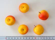 Jablíčko umělé žluté 1 ks