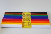 Krepový papír SADA 10 barev