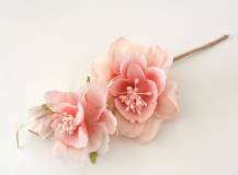 Kytička zápichová - přízdoba RŮŽOVÁ