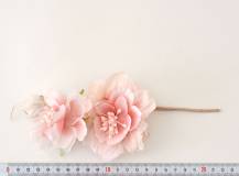 Kytička zápichová - přízdoba RŮŽOVÁ