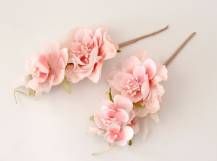 Kytička zápichová - přízdoba RŮŽOVÁ