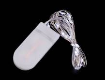 LED světelný řetěz na baterie 2 metry