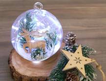 LED světelný řetěz na baterie 2 metry