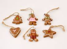 Malované perníčky s provázkem