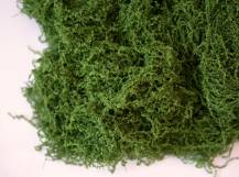 Mech umělý 50 g - TMAVĚ ZELENÝ
